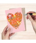 Greeting Card | Love Heart Natives